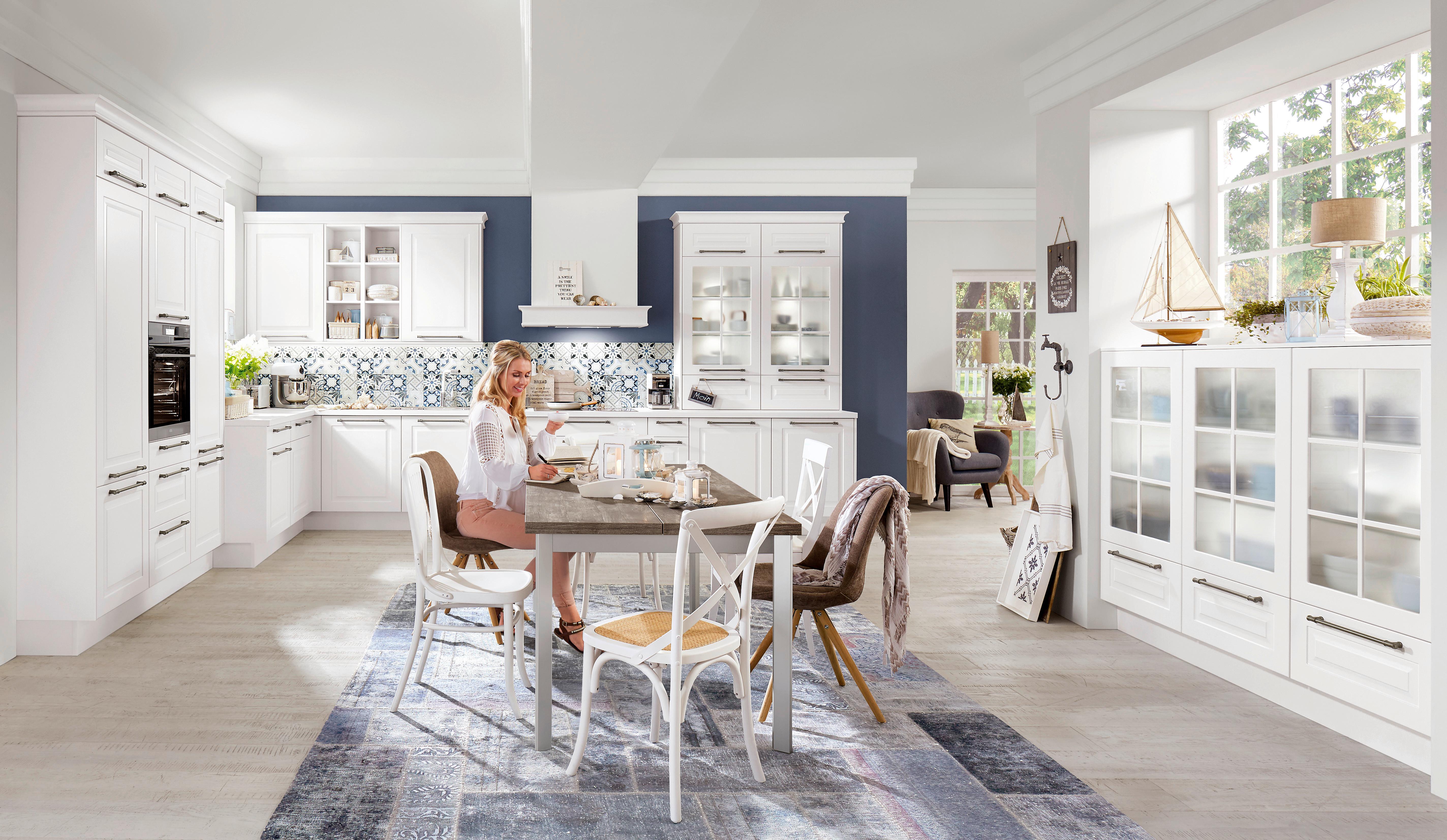 Einbauküche Neapel Frei Planbar Landhausstil - MODERN, Holzwerkstoff - Vertico