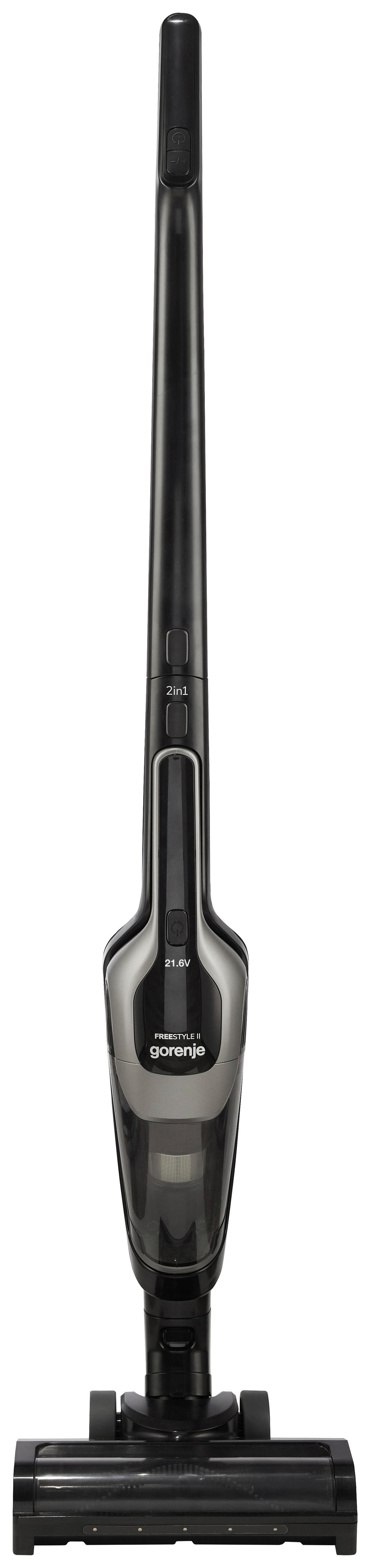 Akku Bodenstaubsauger Svc216110fsiibka - Dunkelgrau, Basics, Kunststoff (26/118/17cm) - Gorenje