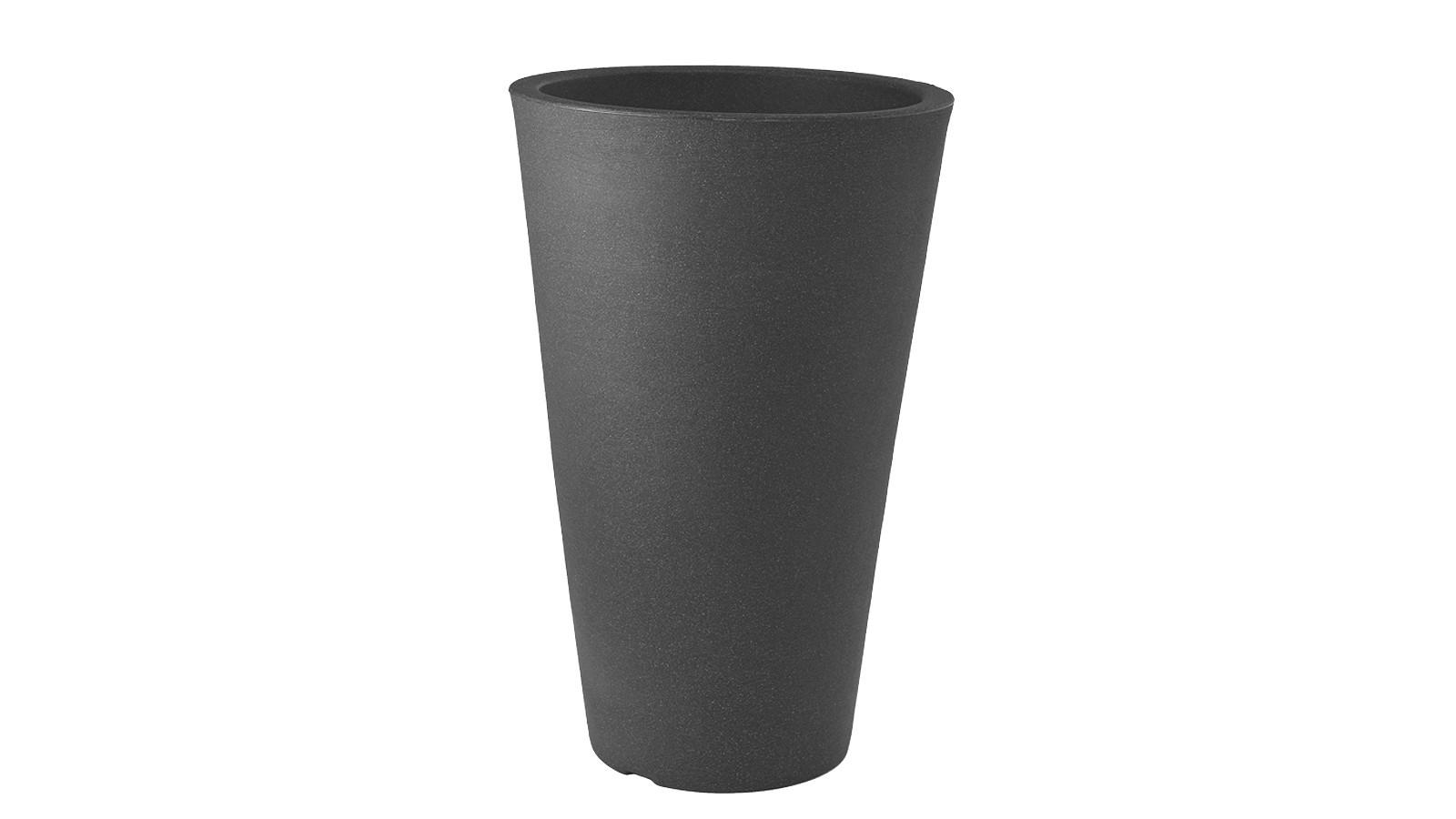Übertopf Sunny - Anthrazit, MODERN, Kunststoff (35/55cm) - Luca Bessoni