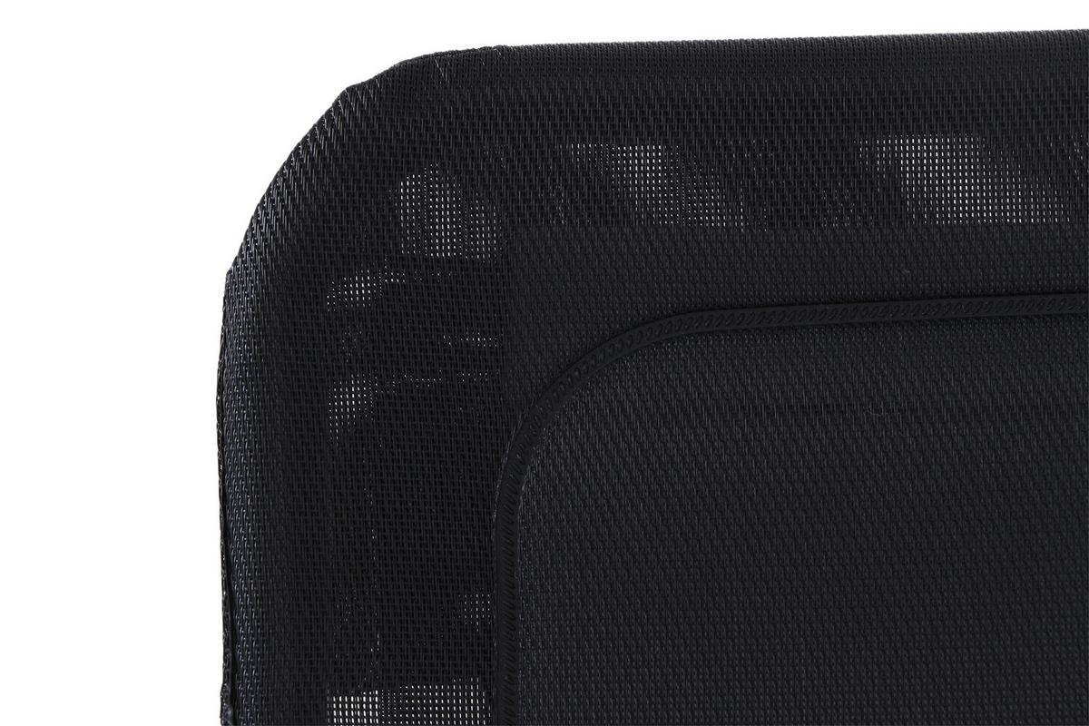 Sonnenliege J40974 metall, verstellbar - Schwarz, KONVENTIONELL, Kunststoff/Metall (150/71/112cm) - Siena Garden