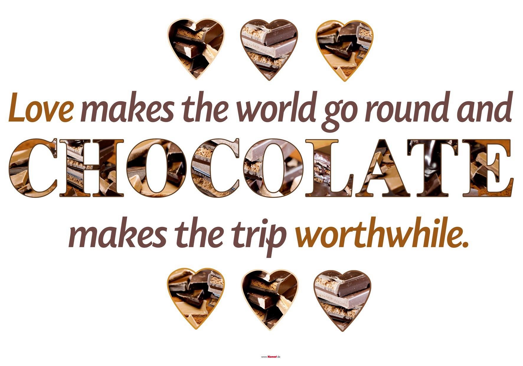 Dekosticker 17048h - Klar/Braun, LIFESTYLE, Kunststoff (50/70cm)