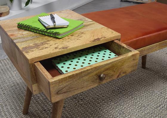 Sitzbank mit Schublade