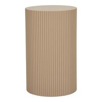 Beistelltisch Farense Beige, L/B/H: 30x50x30cm - Beige, Basics, Holzwerkstoff (30/50/30cm)