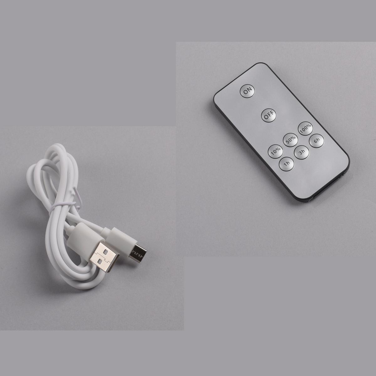 Akku-Wandleuchte Puntua Grau D: 25 cm - Grau, Design, Kunststoff/Metall (25/6,5cm) - Paul Neuhaus