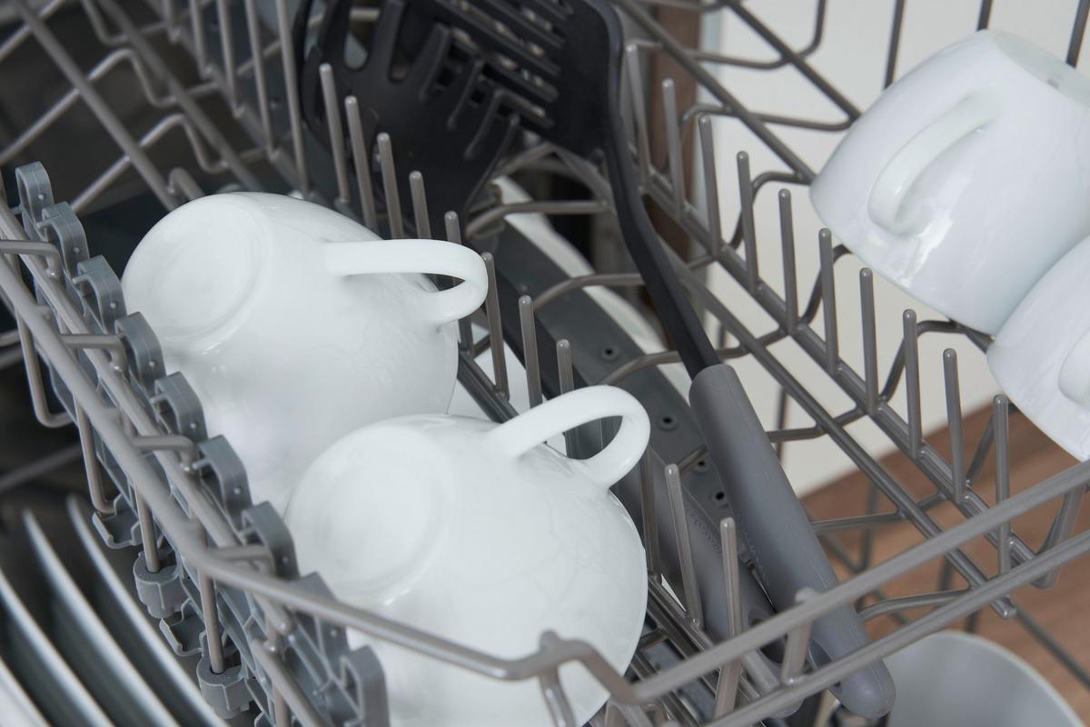 Geschirrspüler Respekta Katha - Weiß/Grau, Trend, Kunststoff/Metall (44/81,5/57cm) - Respekta