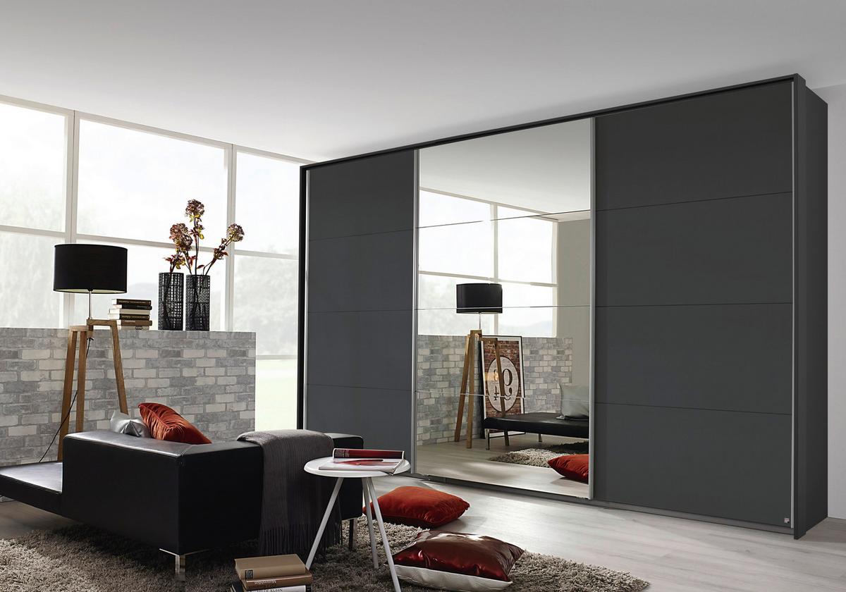 Paspartový rám MIAMI Š/V/H:cca 368/233/64cm - sivá, Modern, kompozitné drevo (368/233/64cm)