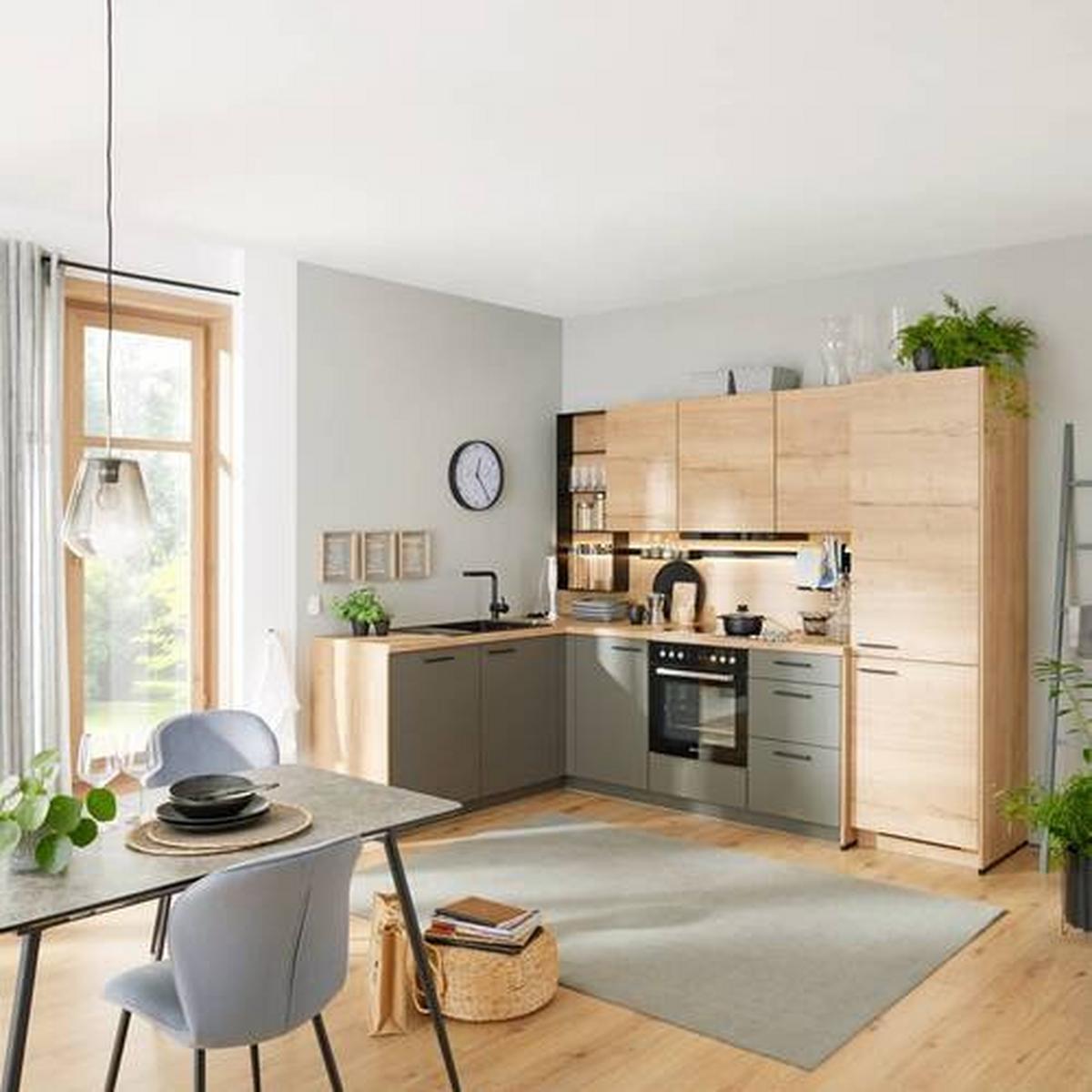 Front: Eiche San Remo Nb. Front Riga - Eiche San Remo, MODERN, Holzwerkstoff - Vertico