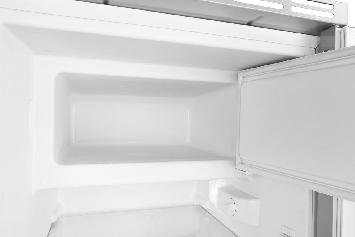 Kühlschrank Respekta Ilian Weiß B: 49,5 cm - Weiß, Basics, Glas/Metall (49,5/81,5/55cm) - Respekta