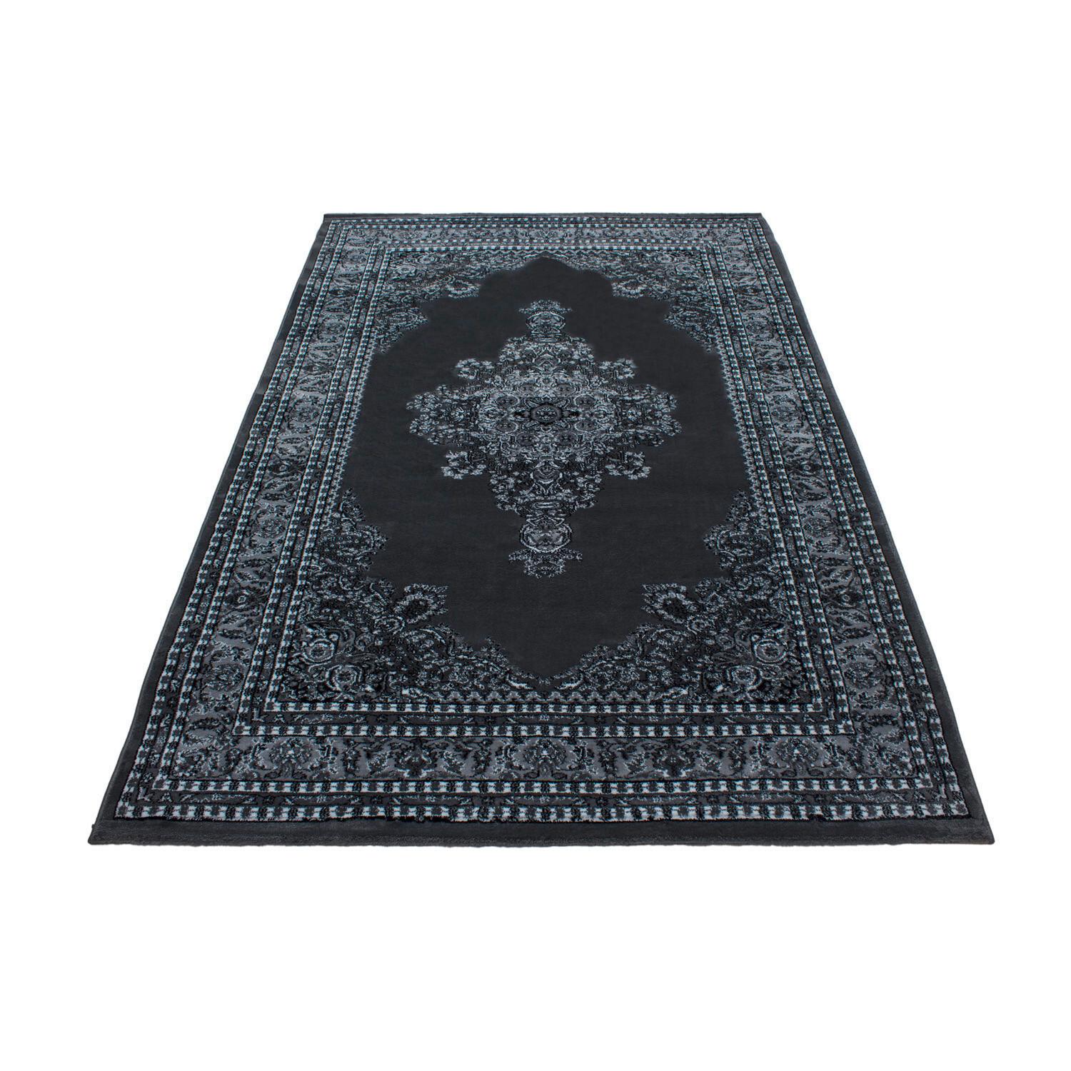 Webteppich Marrakesh - Schwarz/Grau, KONVENTIONELL, Textil (300/400cm) - Novel