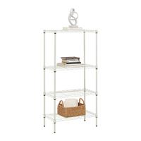 Regál ARONA - černá/kašmírová, Moderní, kov/plast (60/121,5/29,5cm) - Mömax