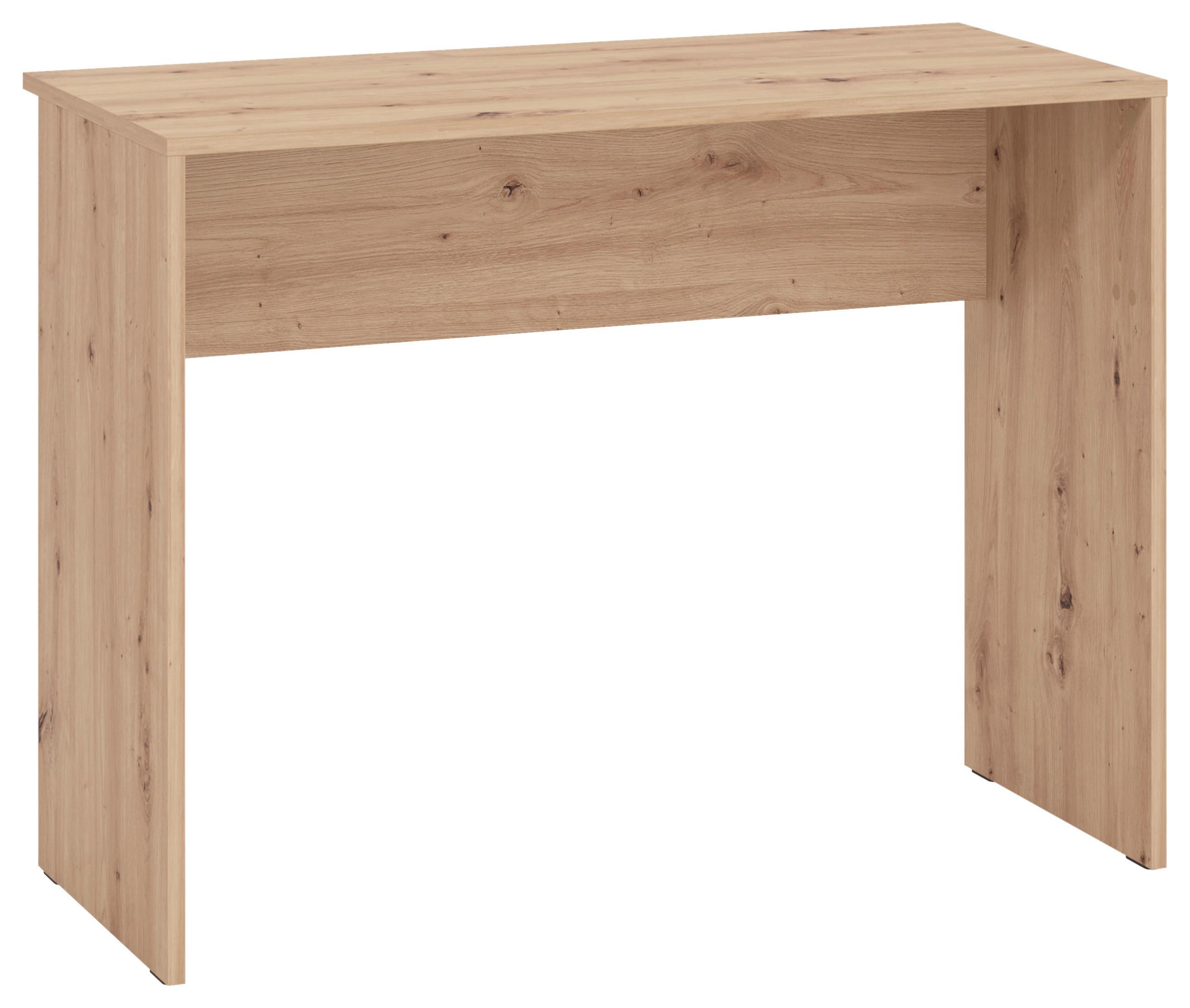 PÍSACÍ STÔL DIOFANT - dub artisan, Modern, kompozitné drevo (98/74/45cm) - Based