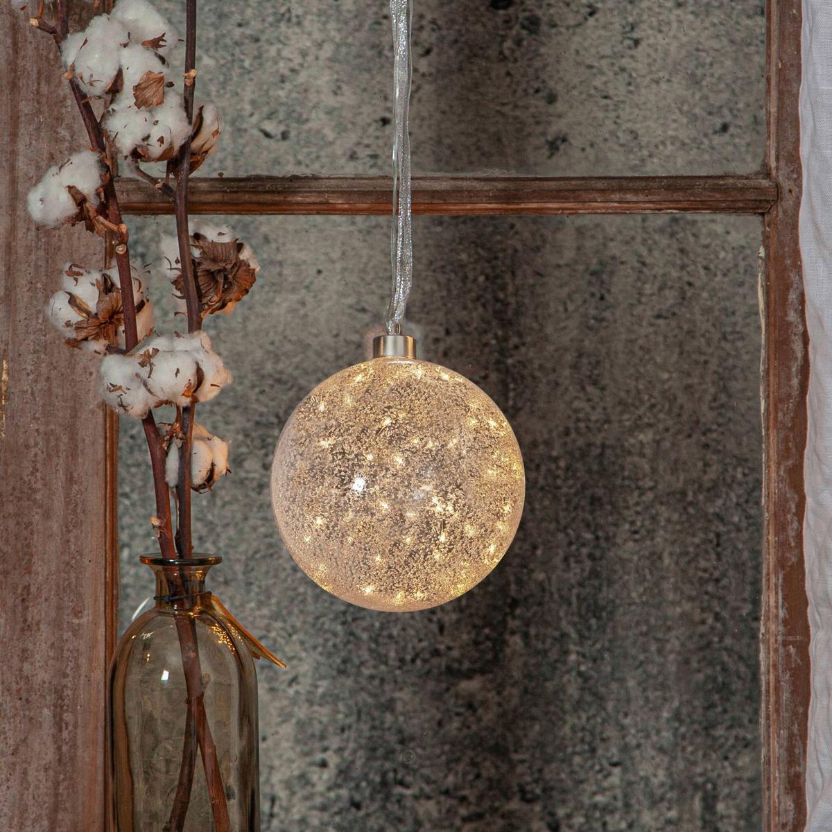 Led-dekoleuchte 411341 - Transparent, Basics, Glas (20/21cm) - Eglo