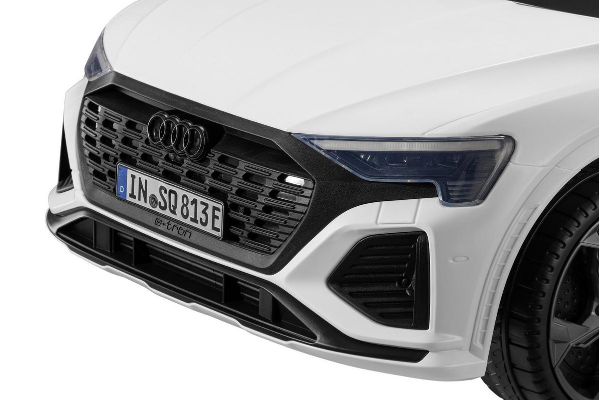 ELEKTRO-KINDERAUTO AUDI TTS - Weiß, Trend, Kunststoff/Metall (99/54/46cm) - BUNINO