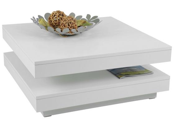 Konferenčný Stolík Ben - biela, Moderný, kompozitné drevo (78/34/78cm) Konferenčný Stolík Ben - biela, Moderný, kompozitné drevo (78/34/78cm)
