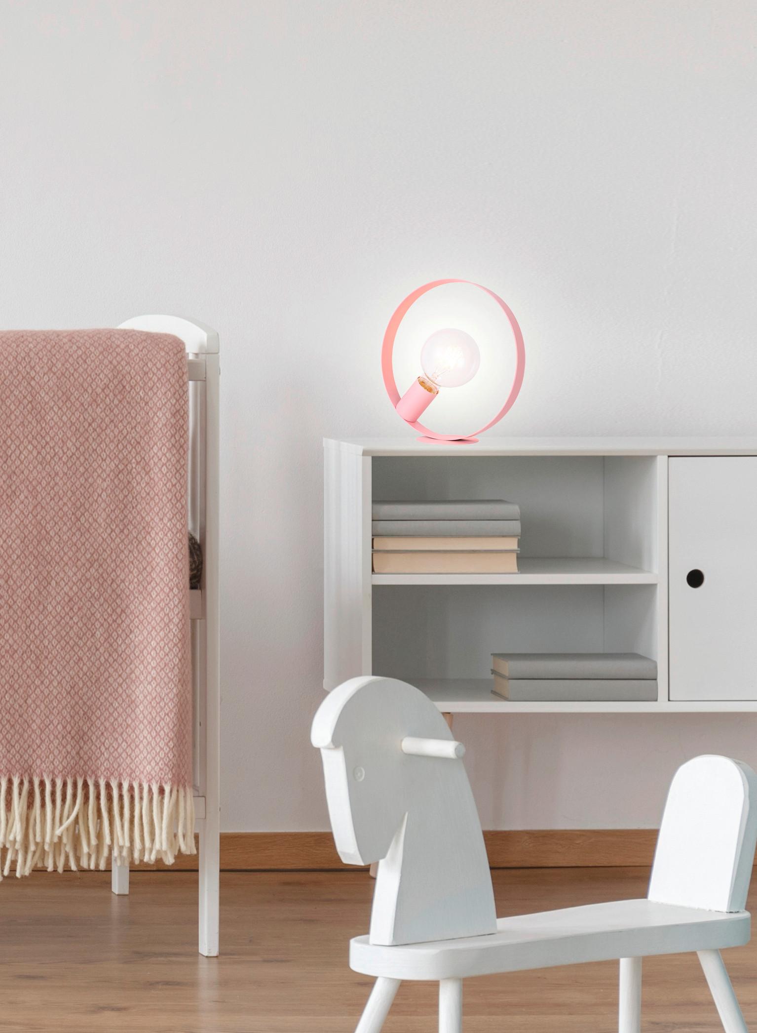 Tischleuchte Nexo - Pink, Trend, Metall (10/25/25cm)
