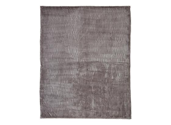Decke Milo - Silberfarben, ROMANTIK / LANDHAUS, Textil (180/220cm) - James Wood Decke Milo - Silberfarben, ROMANTIK / LANDHAUS, Textil (180/220cm) - James Wood