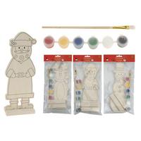 Kifesthető Figurák Gyerekeknek Santa - (27/13/0,2cm)