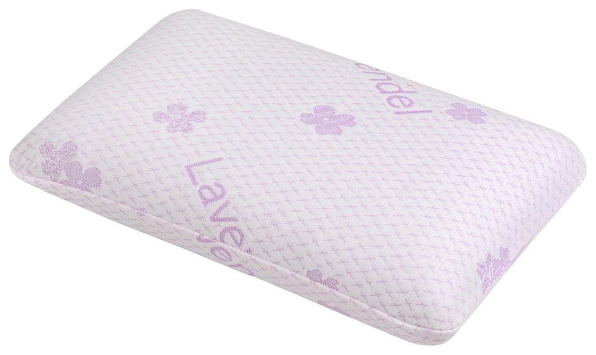 Nackenkissen Violet - Weiß, KONVENTIONELL, Textil (50/30/12cm) - Ele
