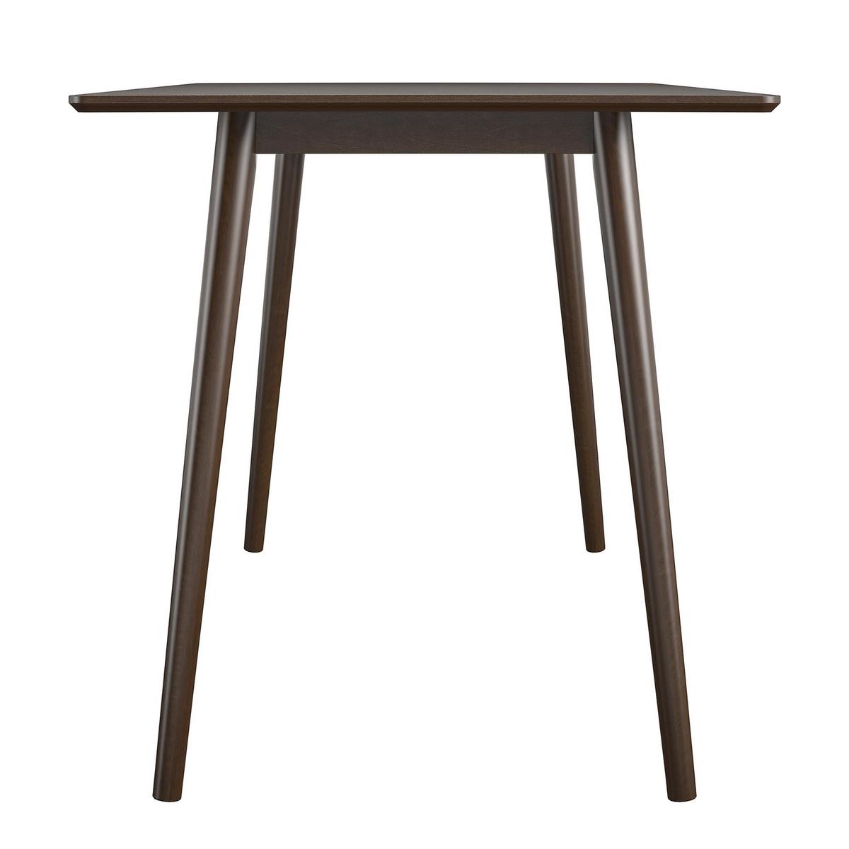 Schreibtisch Brittany Walnussfarben B: 75 Cm - Walnussfarben, Design, Holzwerkstoff (119/75/59cm) - MID.YOU