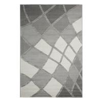 Hochflorteppich Grau Martha 120x170 Cm - Grau, ROMANTIK / LANDHAUS, Textil (120/170cm) - James Wood