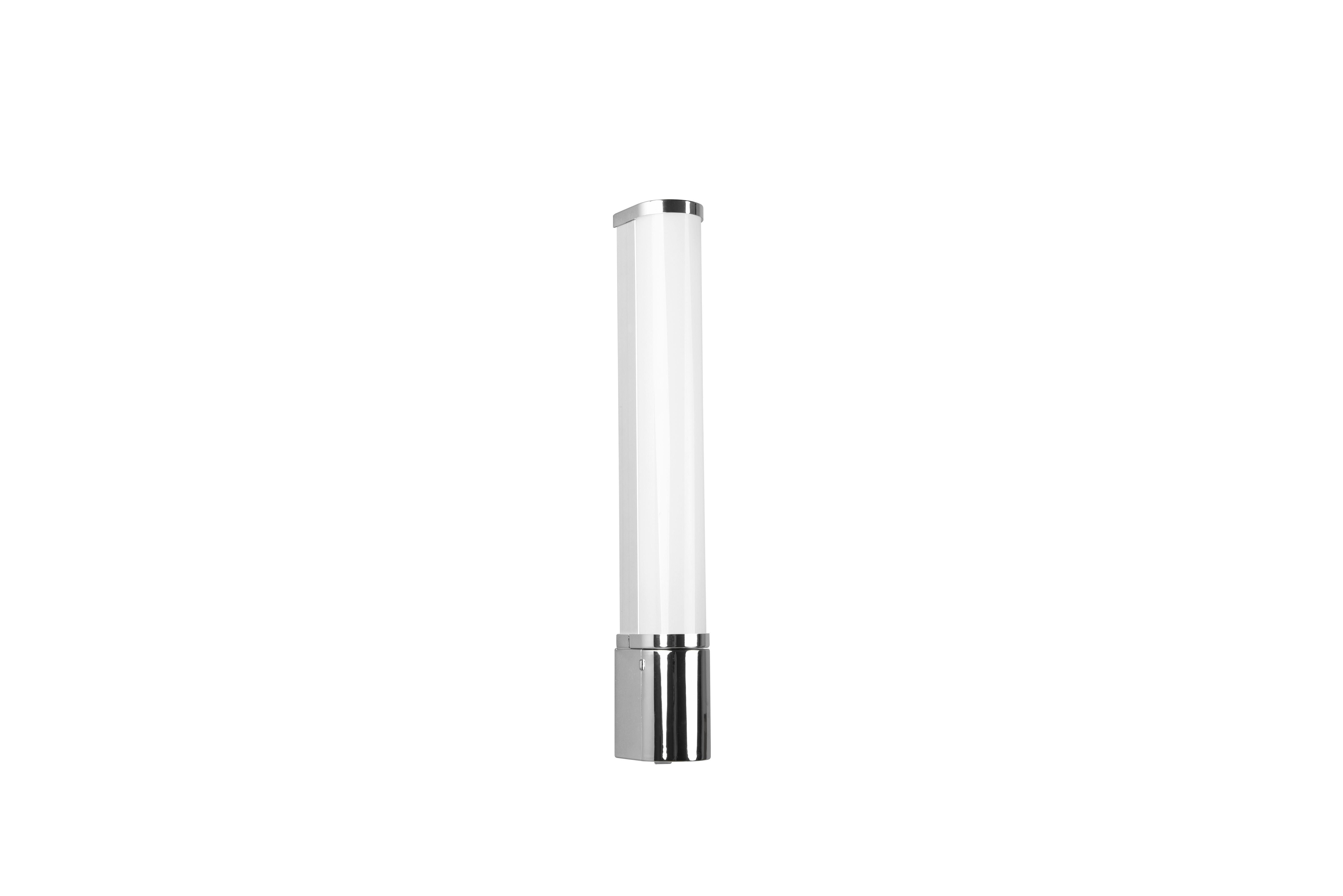 LED-Wandleuchte Piera 1-Flammig mit Schalter - Chromfarben, Basics, Kunststoff (41,5/7/5,5cm) - Trio Leuchten