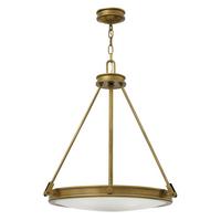 Függőlámpa Hk-Collier-P - sárgarézszínű, Konventionell, üveg/fém (54.3/62.1cm) - Elstead Lighting