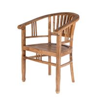 ARMLEHNSTUHL Naturfarben B: 60cm - Naturfarben, MODERN, Holz (60/87/61cm) - MID.YOU