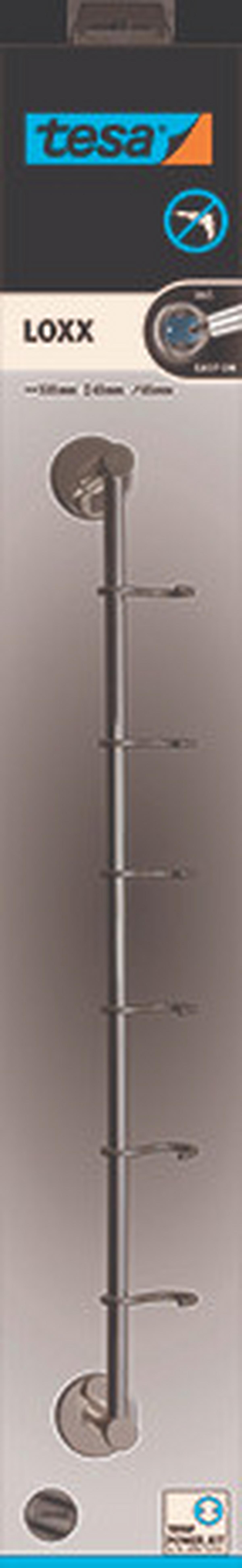 Hakenleiste Loxx 40286-00000-00 - Chromfarben, MODERN, Metall (53/7/6cm)