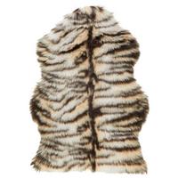 KUNSTFELL Tiger, waschbar - Beigebraun, ROMANTIK / LANDHAUS, Textil (90/60cm) - James Wood