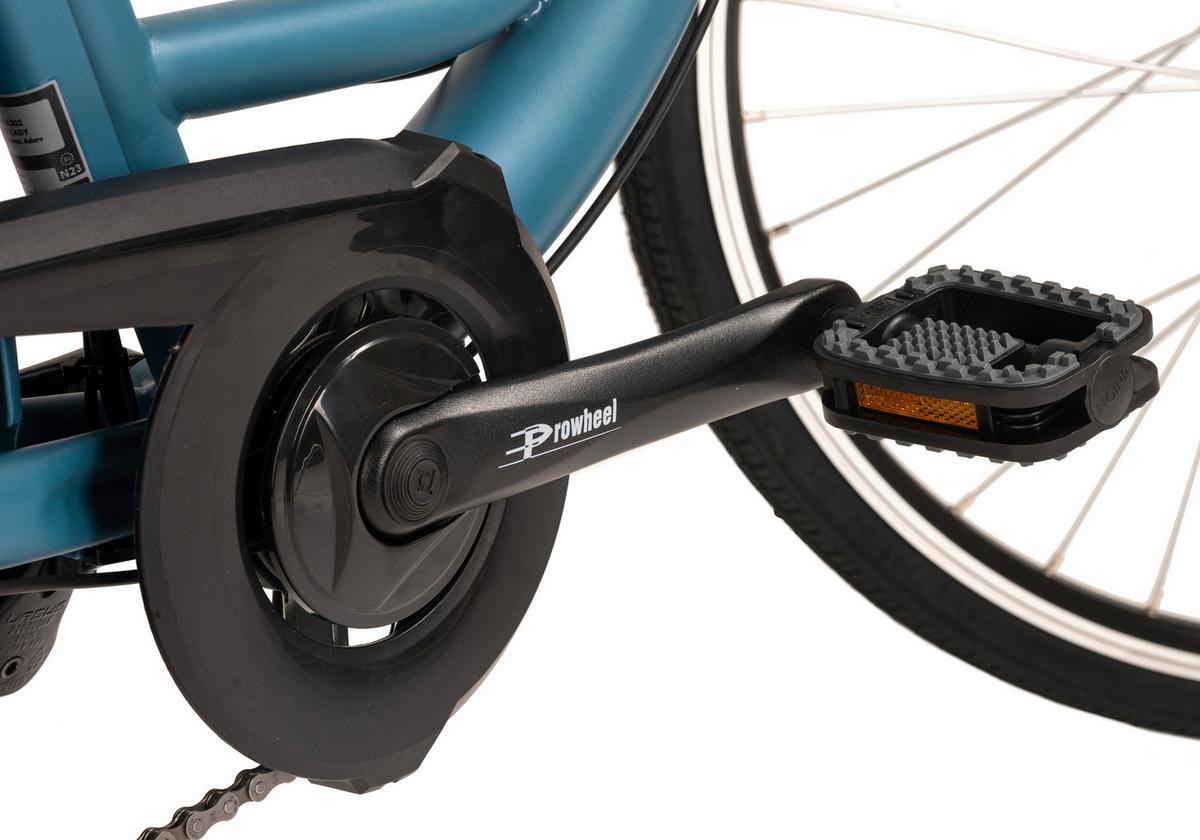 E-bike City Damen 154e 28 Zoll 120 Km - Blau, Basics, Metall (180/70/100cm)