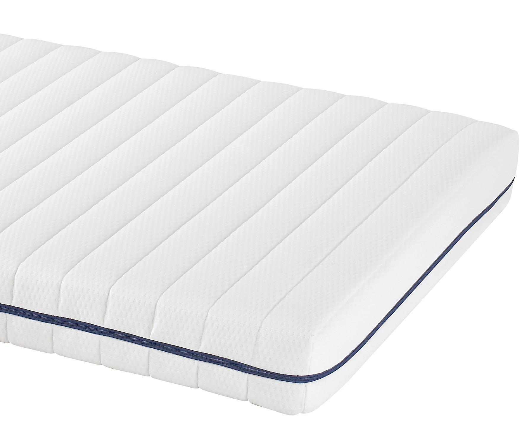 Komfortschaummatratze Star 90x200 cm H2 H: 13 cm - Weiß, Textil (90/200cm) - Primatex