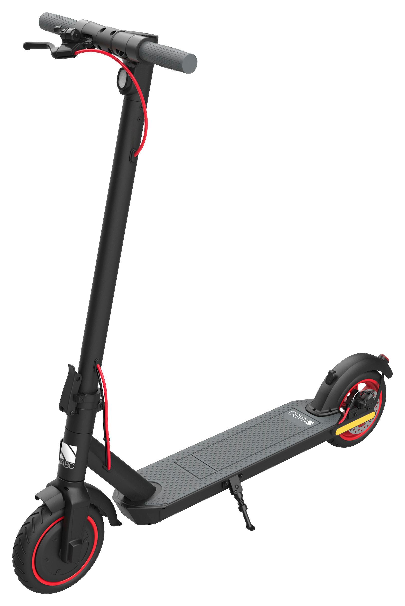 E-Scooter Esf 3500 Klappbar mit Digitaler Tachoanzeige - Rot/Schwarz, KONVENTIONELL, Kunststoff/Metall (116/43/115cm) - Nabo