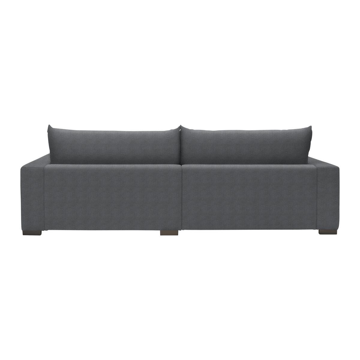 Mega pohovka PEDRO 1200, tmavě šedá - tmavě šedá, Moderní, kov/dřevo (261/83/124cm) - Mömax