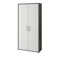 AKTENSCHRANK OFFICE EDITION - Anthrazit/Weiß, MODERN, Holzwerkstoff (84,4/185,6/33cm) - MID.YOU