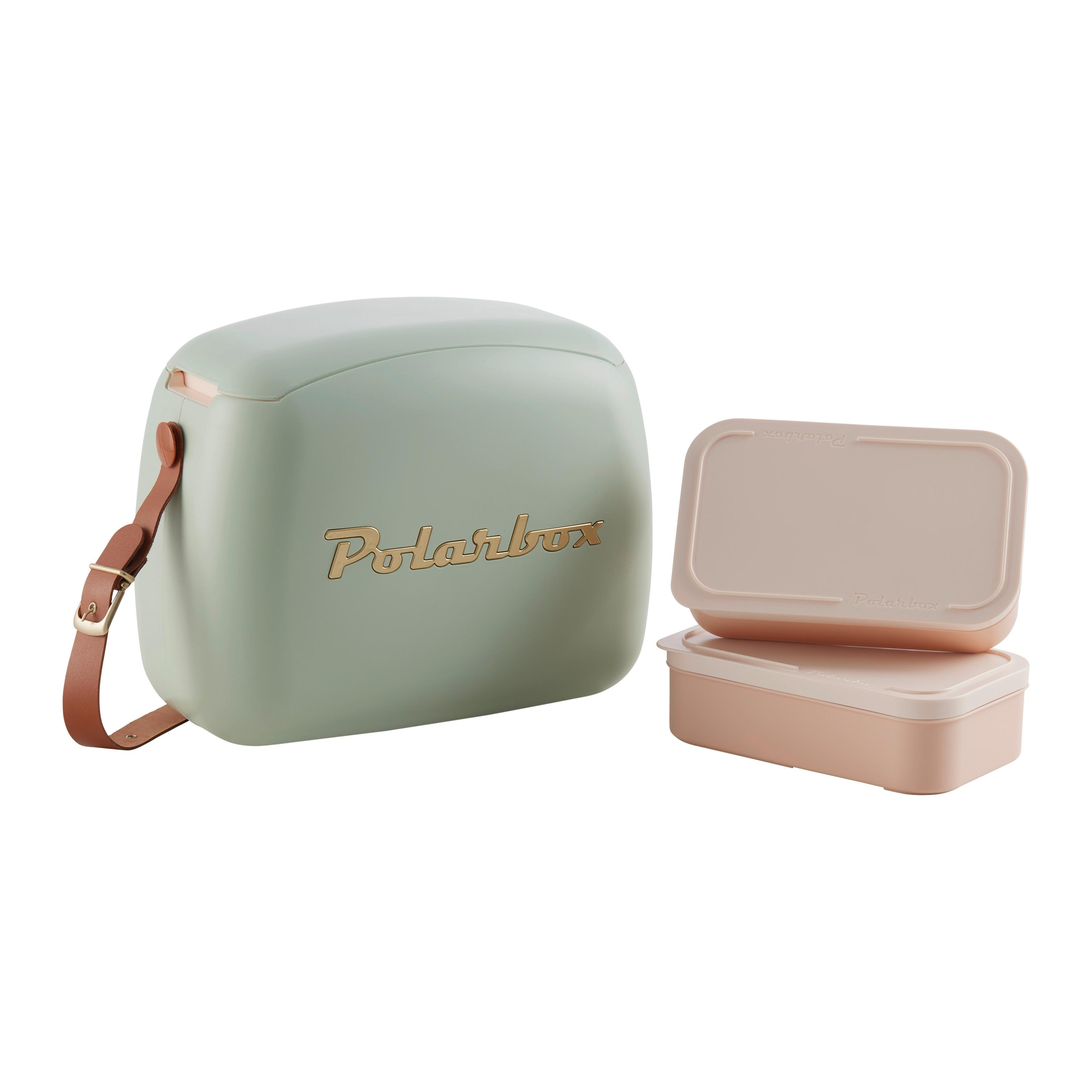 Chladiaca taška Objem: 6 L, vrát. 2 boxov - svetlozelená, Modern, plast (6l) - Polarbox