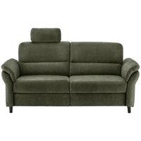 3-Sitzer-Sofa Cavoli, Olivgrün L B: 192 cm - Schwarz/Olivgrün, MODERN, Textil (192/90/89cm) - Livetastic
