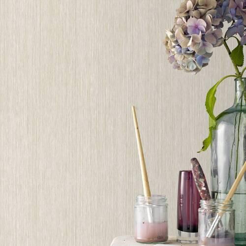 Vliestapete Uni Beige, 52x1000 cm - Beige, Basics, Papier/Kunststoff (52/1000cm)