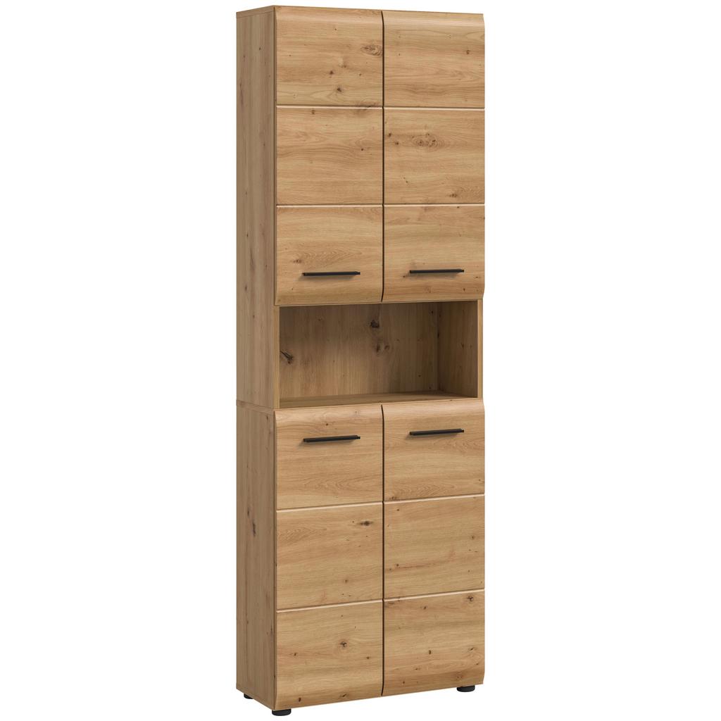 Hochschrank Ice Eiche Artisan Dekor B: 60cm