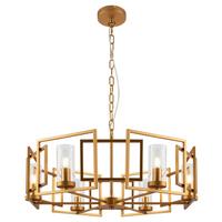 Pendelleuchte Bowi - Goldfarben, Trend, Glas/Metall (65,6/35,5/65,6cm) - MAYTONI