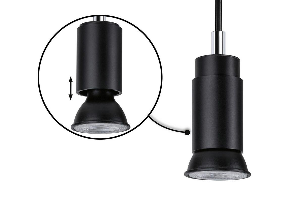 Schienensystem-Hängeleuchte 95624 Urail Runa - Basics (3,5/30-118cm) - Paulmann