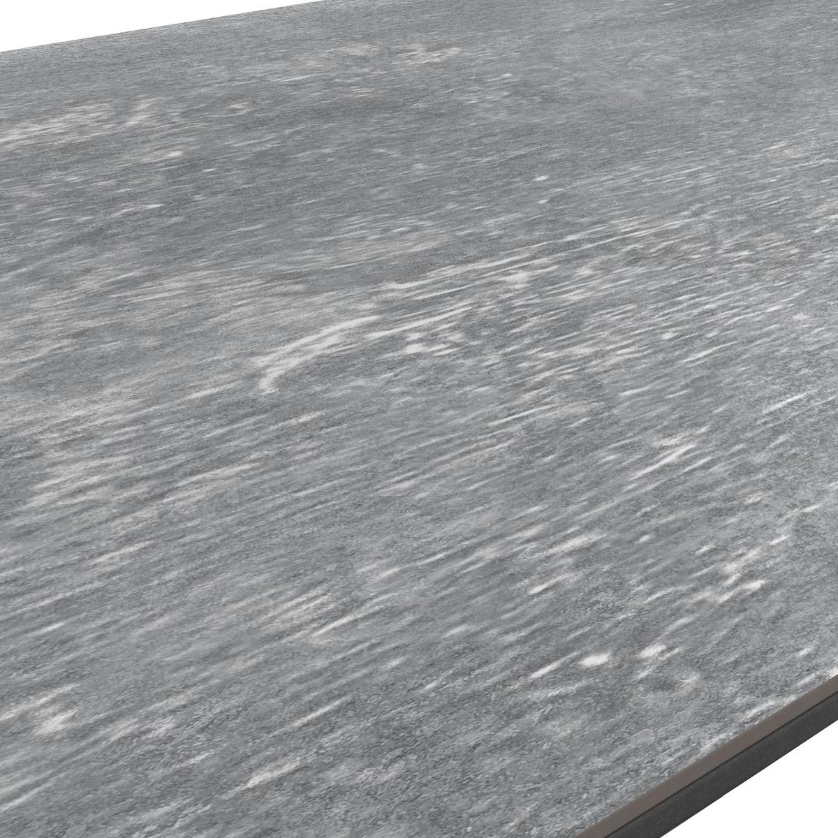 Esstisch Steve 140x90 Cm Schwarz - Schwarz, MODERN, Keramik/Holzwerkstoff (140/76/90cm)