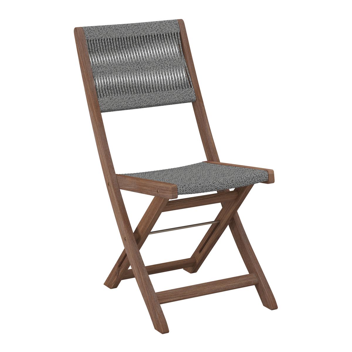 SADA NA BALKON EFFIE - barvy akácie, Moderní, dřevo/plast (60/76/60cm) - Bessagi Garden