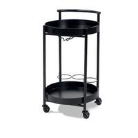 Garten-servierwagen Servierwagen Calla - Anthrazit, LIFESTYLE, Kunststoff/Metall (40/75cm)
