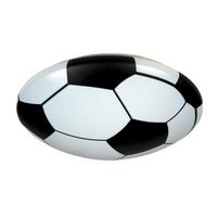 Deckenleuchte 678 Fussball - Schwarz/Weiß, Trend, Kunststoff/Metall (35/9cm) - Niermann