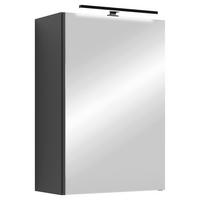 Spiegelschrank Spree Anthrazit B: 40 Cm - Anthrazit, MODERN, Glas/Holzwerkstoff (40/60/20cm) - MID.YOU