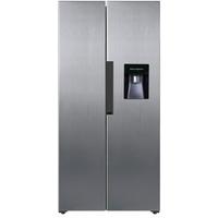 Side-By-Side Sbs440.4a+nfwde Si - Silberfarben, Trend, Kunststoff/Metall (83,6/178/63,6cm) - PKM