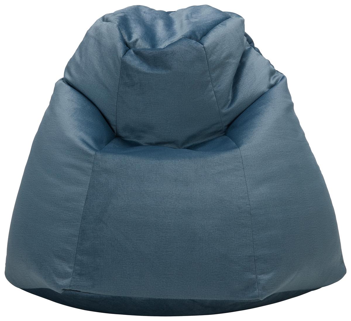Sedací vak VERONA, modrá - modrá/tyrkysová, textil (90/105/90cm) - Modern Living