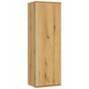 Hängeschrank Power B: 42,2 cm Evoke Eiche Hell mit Drehtür - Eichefarben, MODERN, Holzwerkstoff (42,2/129,8/32cm)