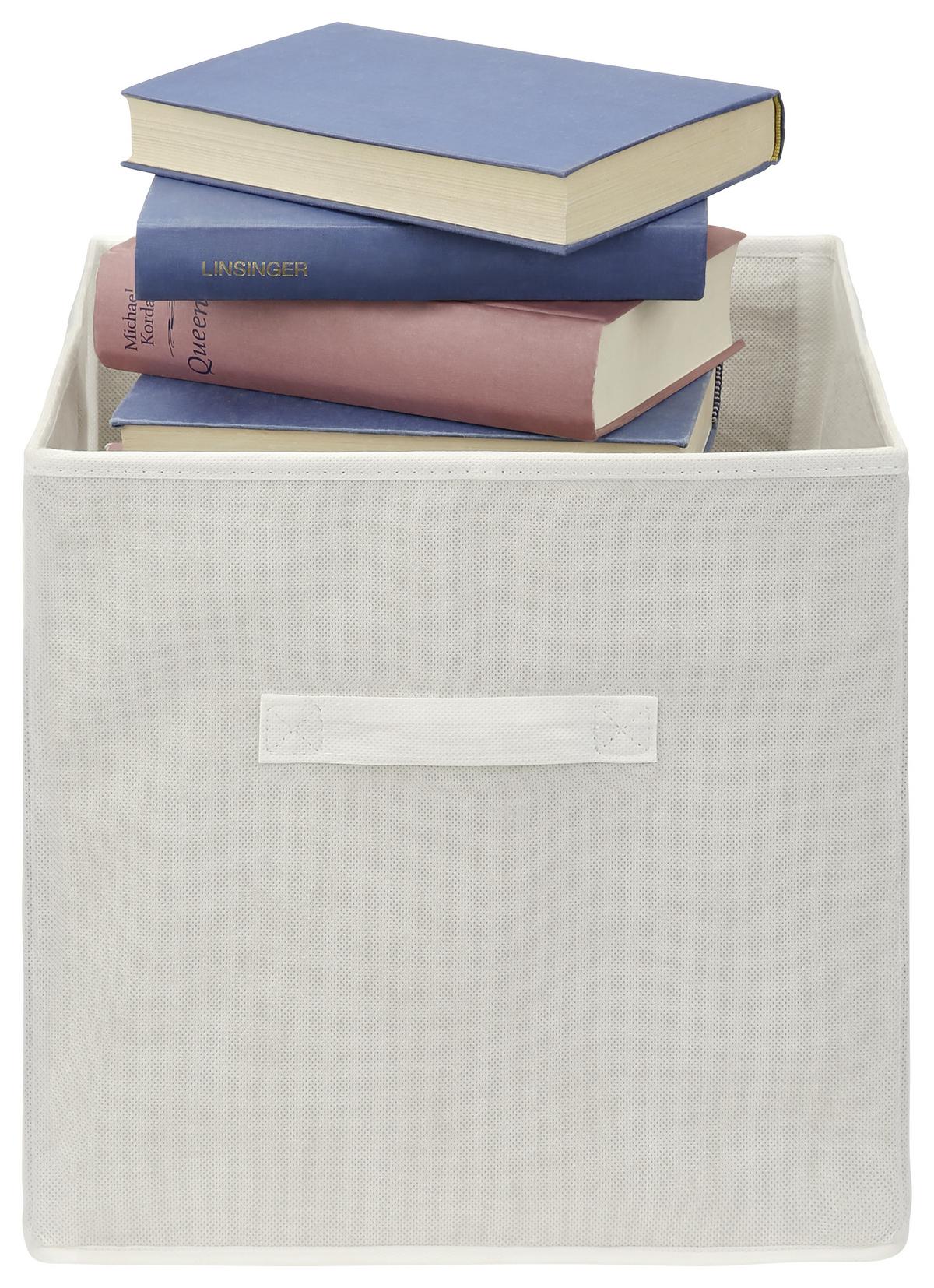 Tárolókosár Juana - Konventionell, karton/textil (31/31/31cm) - Luca Bessoni