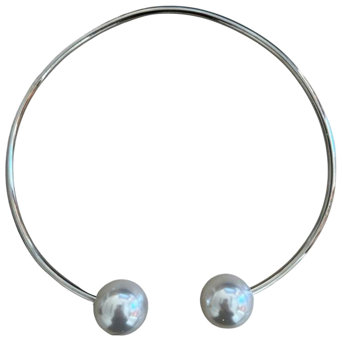 Függönyelkötő Montana - ezüstszínű, Modern, műanyag/fém (40cm) - Luca Bessoni